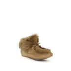 Pedro García Beige Leather Ankle Boots