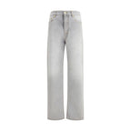 Darkpark Gray Cotton Relaxed Fit Jeans