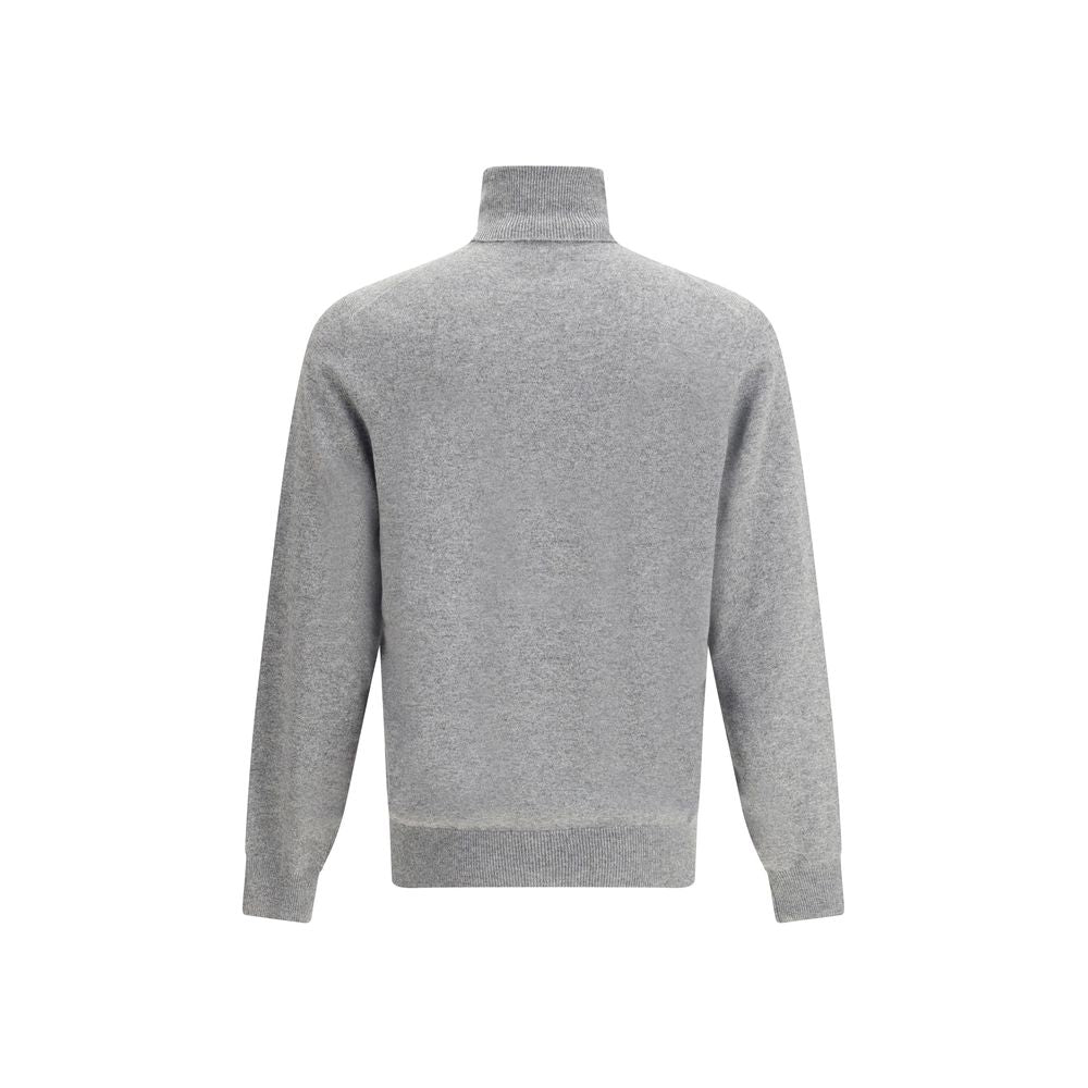 Brunello Cucinelli Gray Cashmere Sweater