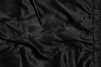 Dolce & Gabbana Black Gold Satin Crown Side Stripe Jogger Pants