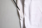 Dolce & Gabbana White Cotton Cargo Trousers Logo Patch Pants