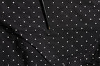 Dolce & Gabbana Black Polka Dot Cotton GOLD Men Formal Dress Shirt