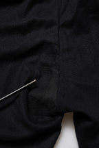 Dolce & Gabbana Black Cashmere Dress Formal Trouser Pants