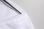 Dolce & Gabbana White Cotton GOLD DGPatch Formal Dress Shirt