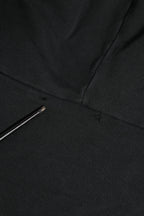 Dolce & Gabbana Black Logo FullZip Hooded Sweatshirt Sweater