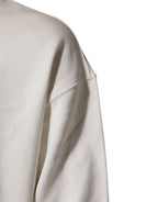 Dolce & Gabbana White DG Logo Crew Neck Sweatshirt Sweater