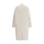 Rick Owens Beige Camel Hair  Coat