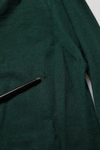 Dolce & Gabbana Dark Green Button Down Men Cardigan Sweater