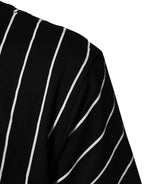 Dolce & Gabbana Black Cotton Polka Dots Round Neck T-shirt