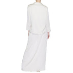 Sandro Ferrone Beige Polyester Long Dress