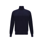 Brunello Cucinelli Blue Cashmere Sweater