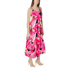 Only Multicolor Viscose Long Dress