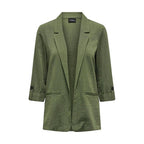 Only Green Viscose Blazer