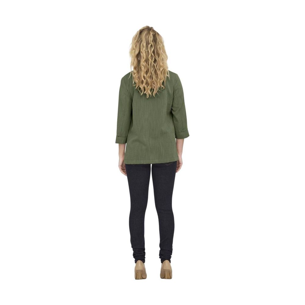 Only Green Viscose Blazer