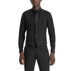 Antony Morato Black Polyester Suit