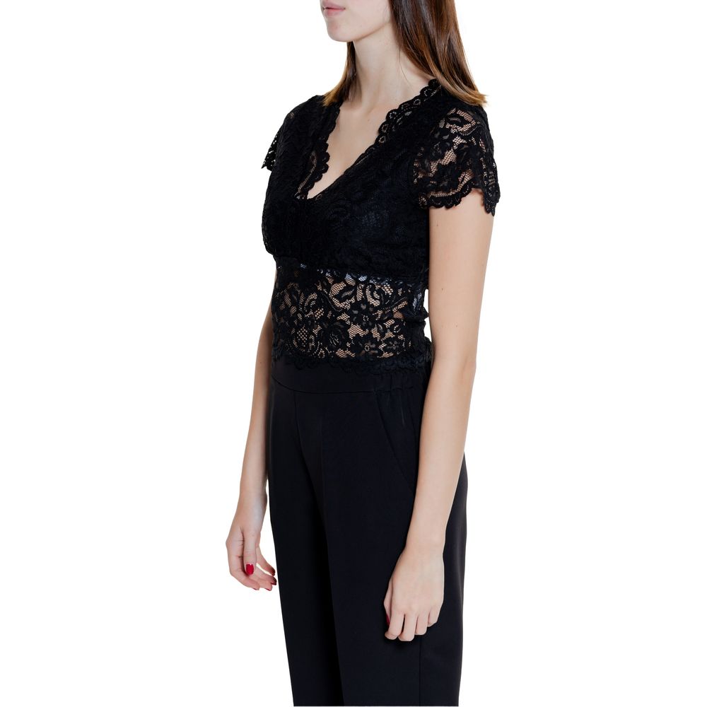 Morgan De Toi Black Polyamide Top