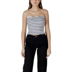 Calvin Klein Jeans White Recycled Cotton Top