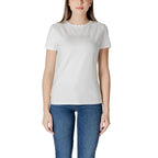 Guess Active White Cotton T-Shirt