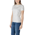 Guess Active White Cotton T-Shirt