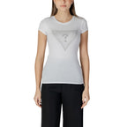 Guess White Cotton T-Shirt