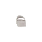 Alviero Martini Prima Classe White Polyethylene Slippers