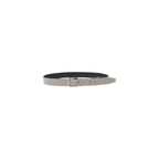 Antony Morato Gray Leather Regular Belt