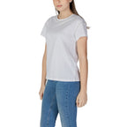 Liu Jo White Cotton T-Shirt