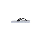 Armani Exchange White Rubber Flip-Flop Sandals