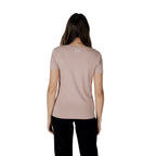 EA7 Emporio Armani Pink Cotton T-Shirt