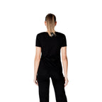 EA7 Emporio Armani Black Cotton T-Shirt