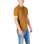 Replay Bronze Cotton Polo Shirt