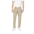 Replay Bicolor Cotton Casual Pants