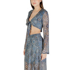 Only Blue Recycled Polyester Top