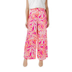 Only Multicolor Recycled Polyester Casual Pants
