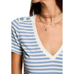Morgan De Toi White Viscose T-Shirt