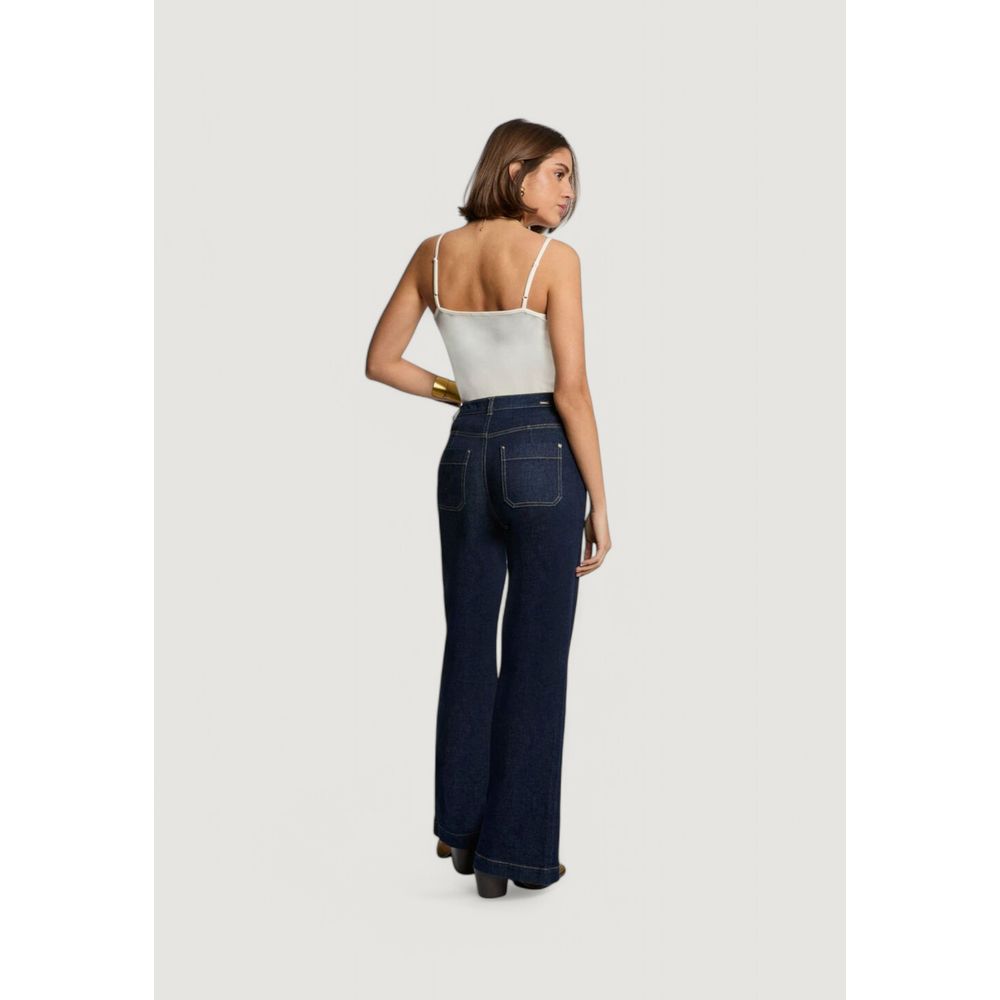 Morgan De Toi Cream Cotton Tank Tops