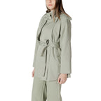 Morgan De Toi Bicolor Cotton Parka