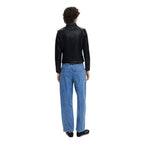 Desigual Black Leather Jacket