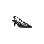 ASH Black Leather High Heel Pumps