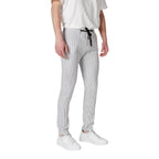 Gianni Lupo Black Linen Casual Pants