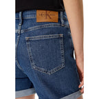 Calvin Klein Jeans Blue Cotton Shorts