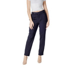 Street One Blue Viscose Casual Pants