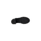 Timberland Black Leather Platform Sandals