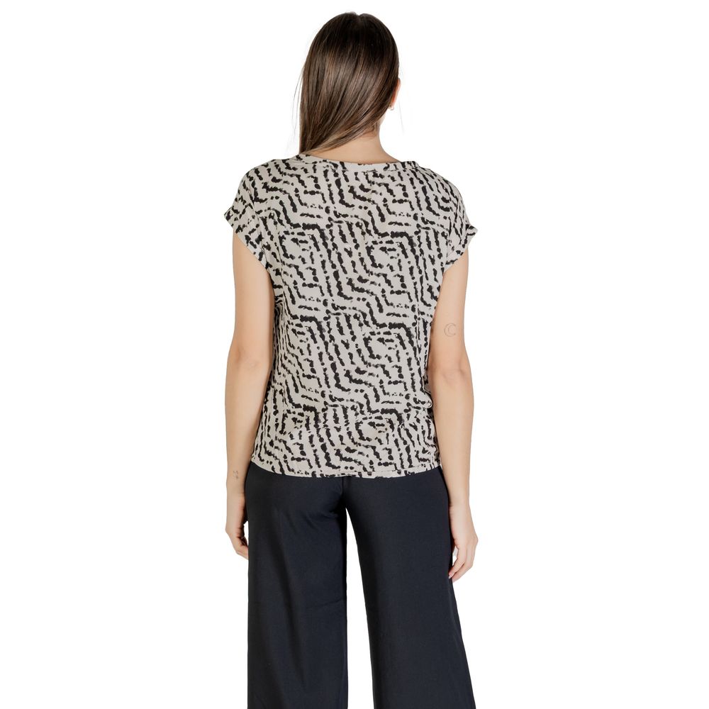Street One Beige Viscose Blouse