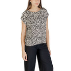 Street One Beige Viscose Blouse