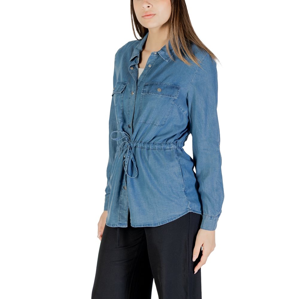 Only Blue Tencel Blouse