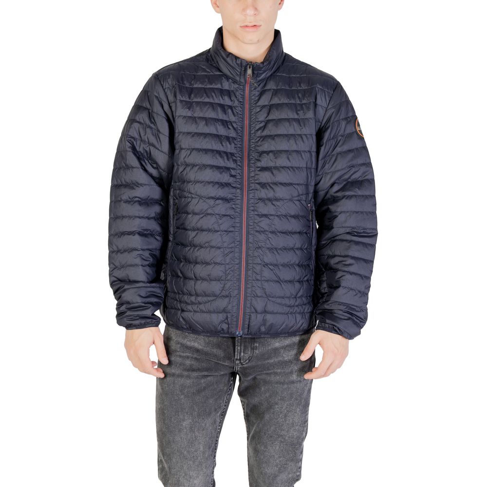 Napapijri Blue Polyamide Coat