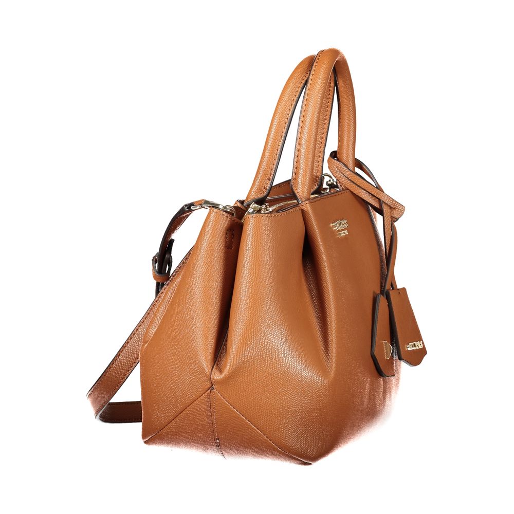 Guess Jeans Marrone Poliuretano Women Handbag