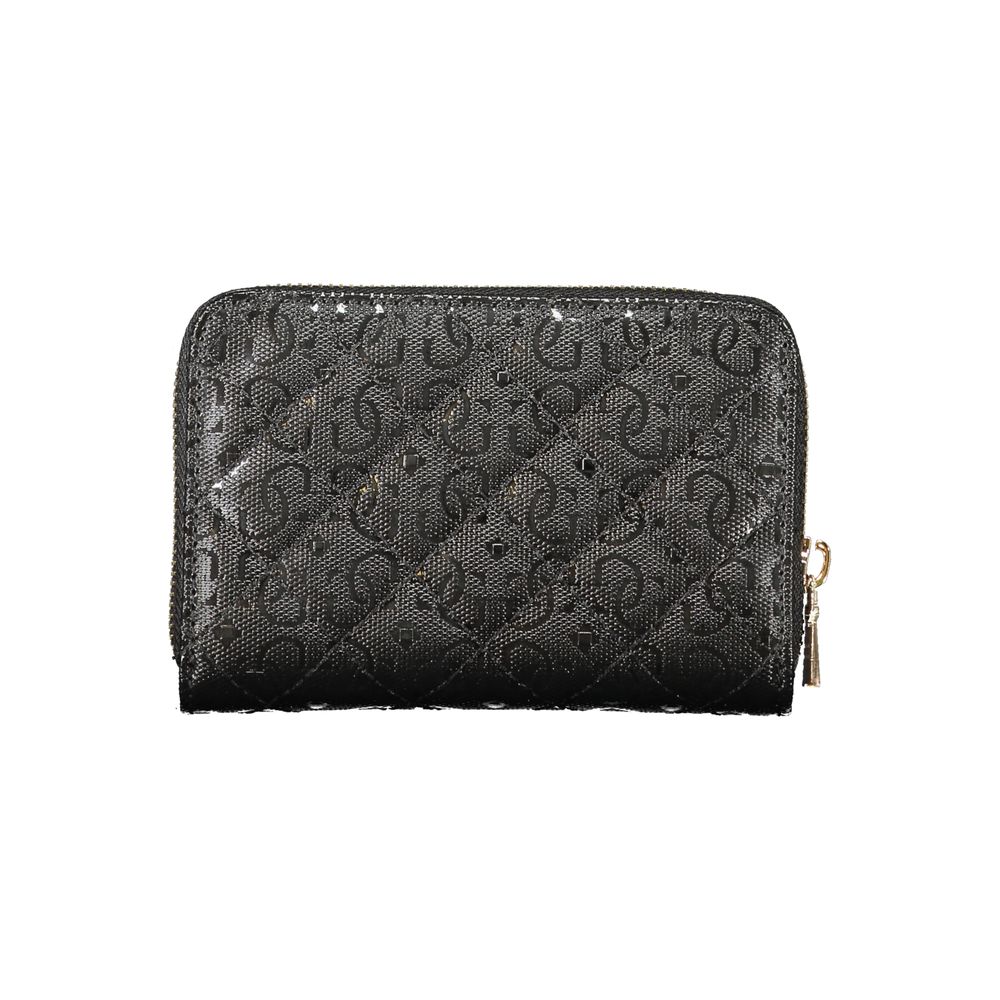 Guess Jeans Black Polyurethane Women Wallet