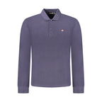 Napapijri Blue Cotton Men Polo Shirt